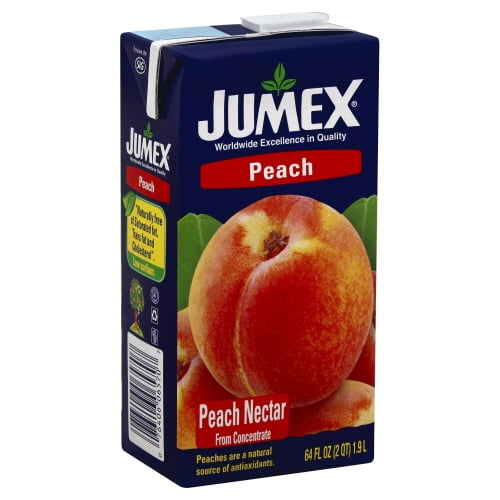 Pack of 8 Jumex Nectar Peach 1.89 L