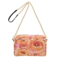 thumbnail image 2 of FORMRS Women Crossbody Purse with Chain Strap Vegan Leather Shoulder Handbag, Pink Flowers, 2 of 7