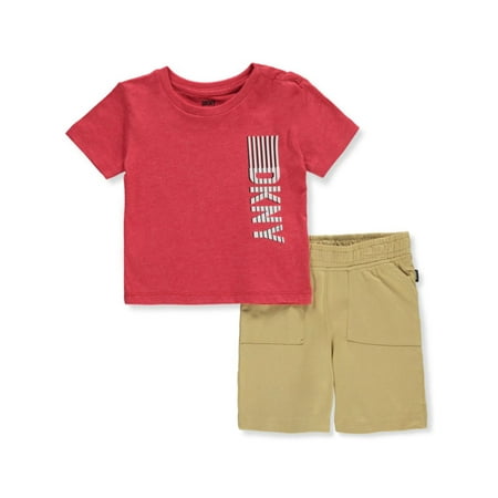 

DKNY Baby Boys 2-Piece Cargo Shorts Set Outfit - khaki 6 - 9 months (Newborn)