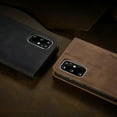 thumbnail image 4 of CaseMe Wallet Case Anti-Fall Retro Handmade Leather Magnetic Flip case Card Slot for Samsung S21 (Brown), 4 of 9