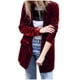 thumbnail image 2 of Puntoco abrigo de mujer moda mujer botón invierno cuello vuelto sólido manga larga prendas de vestir exteriores liquidación de Navidad Puntoco Puntoco-2204, 2 of 6