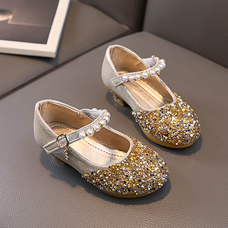 green emerald velvet dress Doe A Dear Kids' Mary Jane Flat in Light Gold at Nordstrom Rack, Size 11.5Us / 29EU main image 0