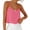 # Pink, variant on Taqqpue Cotton Linen Tank Tops for Women Casual Summer Gauze Sleeveless Shirt Basic Beach Vacation Camisoles