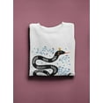 thumbnail image 3 of Elegant And Beautiful Snake  Sweatshirt Women -Image by Shutterstock, Female x-Large, 3 of 4