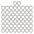 thumbnail image 1 of 50 Pcs AC Compressor Clutch Coil Snap Ring 1.3mm Thickness Iron Retaining Ring Set Replacement for Hyundai, 1 of 8