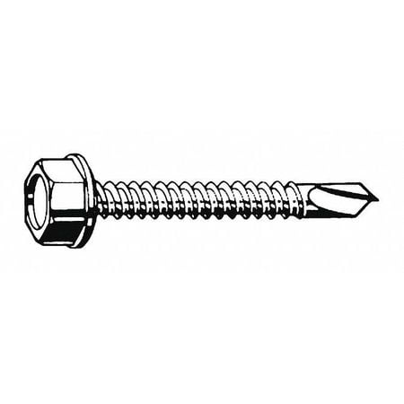 

Drill Screw Hex 14 410SS 2.5 L PK10