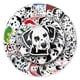 thumbnail image 1 of Pegatinas dálmatas de vinilo con forma de perro y animal, impermeables, 50 unidades/lote, 1 of 5