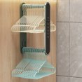 thumbnail image 4 of Retractable Wall-Mounted Clothes Hanger Storage Rack | No Drill Installation | Space-Saving Closet Organizer | Holds Up to 70 Hangers | White or Green, 4 of 7