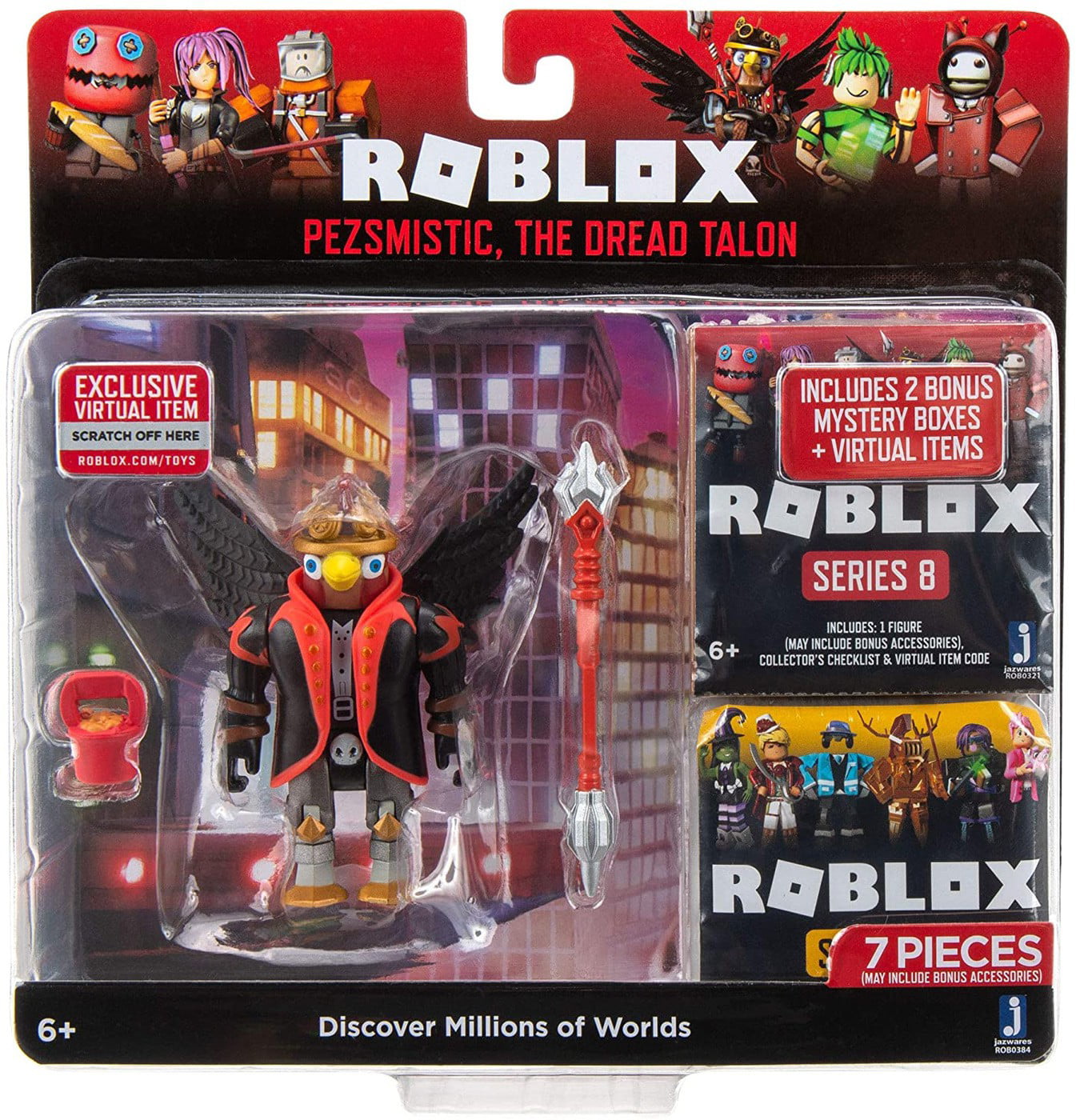 DuelDroid 5000 with Virtual Game Code & Accessories Roblox Toys Action Figures 