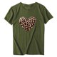 thumbnail image 5 of Camisetas de Manga Corta para Mujeres, Camiseta de Cuello Redondo Impresa de Moda, Primavera Y Verano Casual, 5 of 9