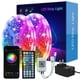 thumbnail image 1 of Tira de luz LED inteligente con Bluetooth, autoadhesiva, 5050, con música, colorida, RGB, flexible, de bajo voltaje, 12 V, 1 of 5
