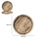 thumbnail image 3 of Juego De 10 Platos Llanos Con Veta De Madera, Temtica De Cazadores, Estilo Rstico Leador, Ideal Para Acampar, Fiestas De Cumpleaos Y Reuniones Al Aire Libre. Vajilla Con Estilo De, UKHBMC, 3 of 8