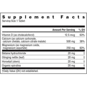 Rainbow Light Food-Based Calcium | Calcium, Magnesium, and Vitamin D Multivitamin Supplement | 500 IU Vitamin D3 | 90 Tablets