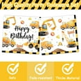 thumbnail image 7 of 96Pcs Construction Birthday Party Supplies Construction Theme Decorations Includes Plates, Napkins, Cutlery, Perfect for Boys Kids Birthday Party, Serves 24 Guests, 7 of 7