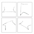 thumbnail image 3 of Fit for 13-15 ES300h ES350 Grill Trim Chrome Front Grille Trim 53121-33050, 3 of 6