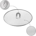 thumbnail image 6 of 3 Pieces Stainless Steel Splash Guard for Frying Pan with Fold Flat Knob, Grease Splatter Screen Mesh Oil Proofing Lids for Home Restaurant（9.84" 11.42" 12.99"）, 6 of 7