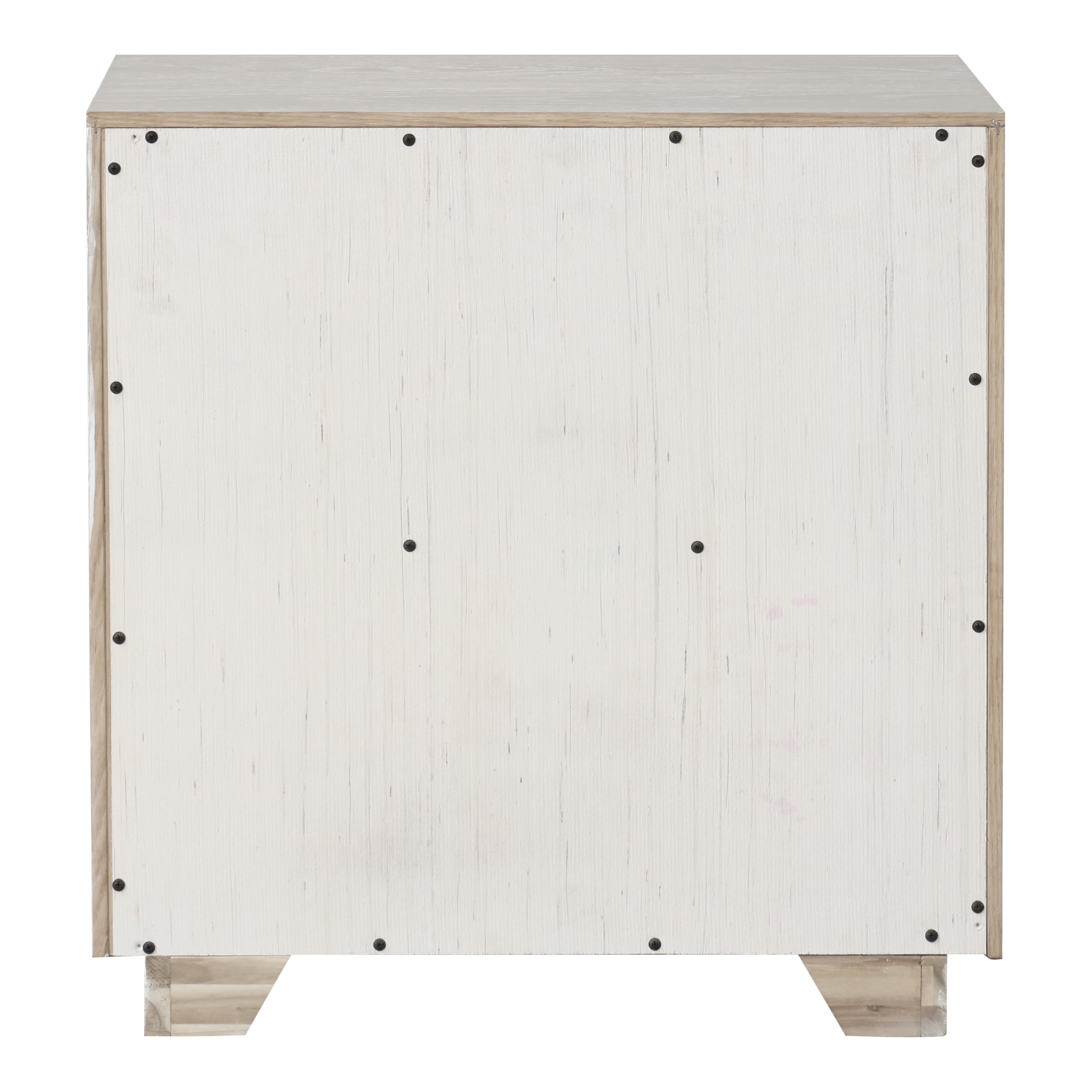 Furniture of America Sorien Modern Wood 2-Drawer Adult Nightstand, Light Gray