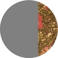 thumbnail image 1 of Ahgly Company Machine Washable Indoor Round Transitional Orange Area Rugs, 8' Round, 1 of 7