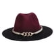 thumbnail image 5 of Sombrero Fedora Fernando Sombrero de fieltro estilo Retro bicolor, 5 of 8