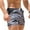 Gray, variant on IROINNID Men's Casual Drawstring Quick Dry Camouflage Sports Shorts With Pocket