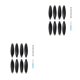 thumbnail image 2 of sweethay 8 piezas de hélice de plástico para drones, hélices de cuadricóptero desmontables, repuesto de pieza para X8 MINI con tornillo de Type1 NO1, 2 of 5