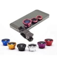 thumbnail image 2 of 3-in-1 Universal Clip on Smartphone Camera Lens - 6 Colors, 2 of 7