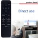 thumbnail image 2 of Remote Control for Bar 2.1 3.1 5.1 Channel 4K Ultra HD Sound Bar System Wireless Home Theater Audio Remote Control, 2 of 5