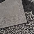 thumbnail image 5 of Outdoor Rug 5x7 Medallion Darkgray Modern Area Rugs For Indoor And Patios Kitchen Hallway Mats Washable Porch Deck Outside Carpet (medallion 5 X 7), 5 of 9