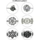 thumbnail image 4 of Juego de 6 clips de cincha para vestido, clips de cuello de cárdigan retro., 4 of 4