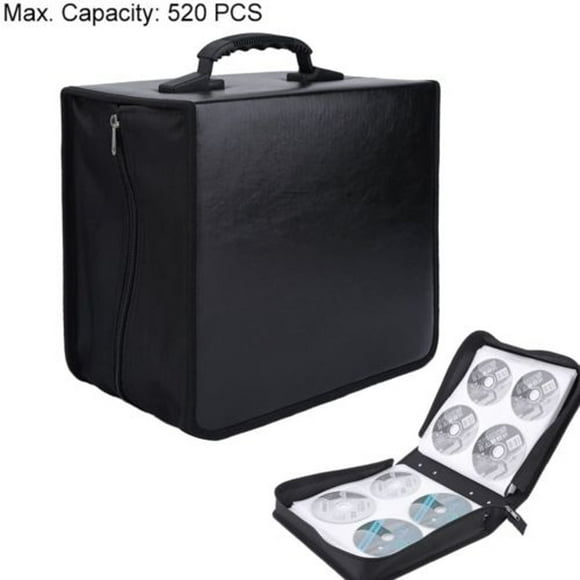 360 Discs CD Case CD DVD Organizer Film and Music Storage Case Dvd Storage Case CD Bags