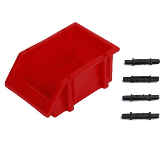 Bgsha Tool Storage Box Thickened Plastic Parts Box Oblique Tool Box Combination Screw Box Shelf Box Material Accessories Storage Box