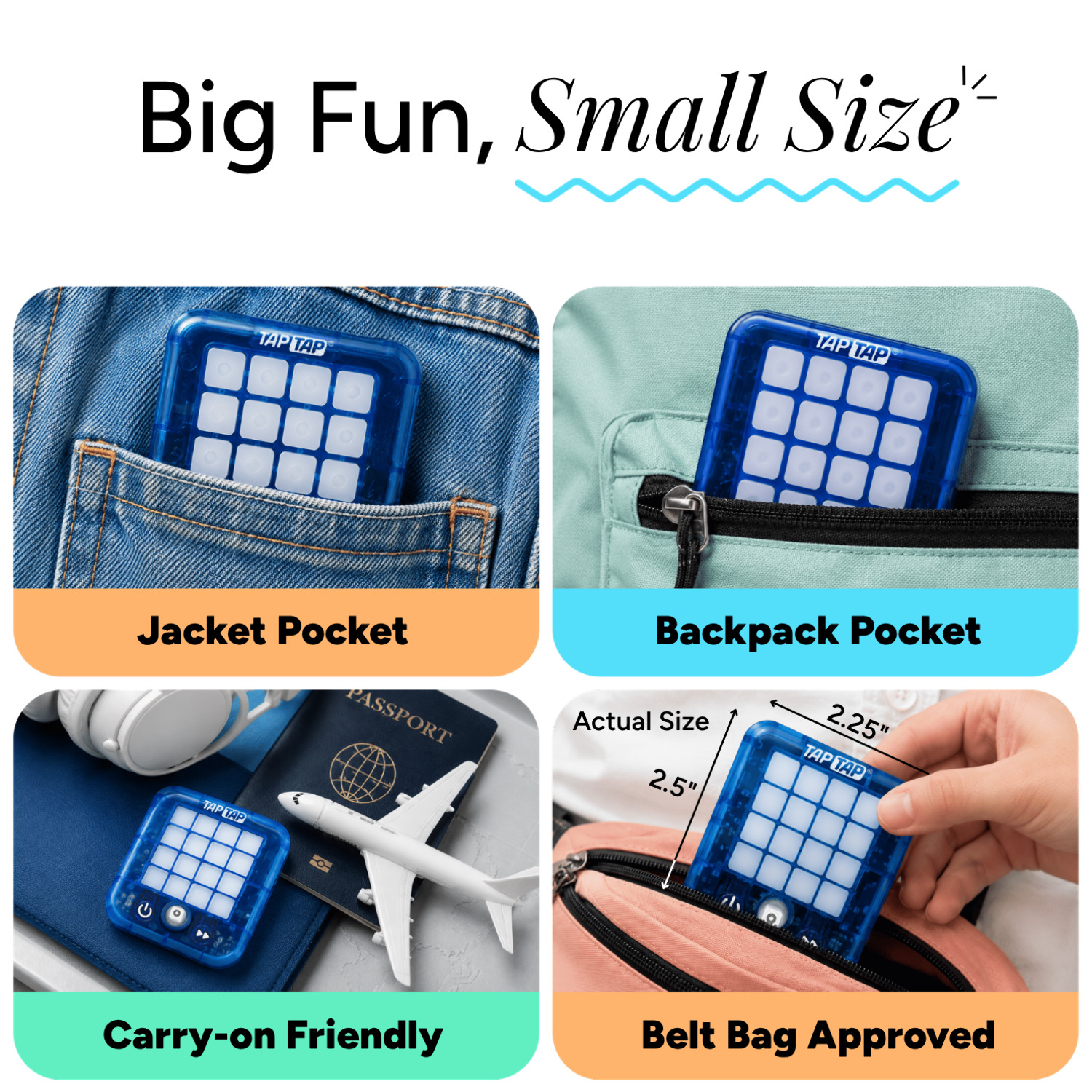 Flycatcher TapTap Smart Fidget Toy with 5 Games photo 3
