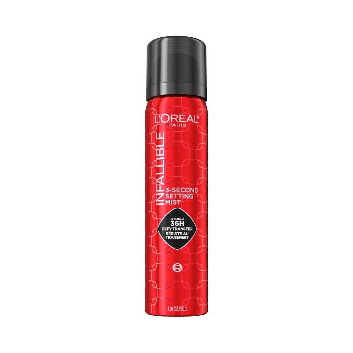 L'Oreal Paris Infallible 3- Second Setting Mist with Microfine, up to 36H Wear, 1.76 oz