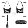 thumbnail image 4 of Kuiaobaty Dachshund Flowers Print Hobo Purse for Women Butterfly Print Shoulder Handbag with Smooth Zipper Lightweight Durable Underarm Sling Bag for Travel Black, 4 of 7