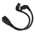 thumbnail image 4 of Cable de alimentación dual IE, IEC320 C20 a cable de alimentación dual IE Cable dual IE Instalación sencilla, 4 of 12