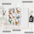 thumbnail image 6 of Cute Dinosaur Patterns Collection Wall Clock Silent Non-Ticking For Home Office Decor, Decorative Clock Art, 6 of 7