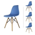 thumbnail image 1 of Set de 4 Sillas de Comedor Mundo In Eames Azul, 1 of 7