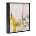 thumbnail image 2 of Stupell Industries Contemporary New Age Yellow Abstract Black Framed Giclee Art, 12 x 12, by Design Fabrikken, 2 of 8