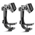 thumbnail image 3 of AURARMLET 2 Pcs Support de Microphone Réglable Noir avec Base Antidérapante pour Tambour, 3 of 6
