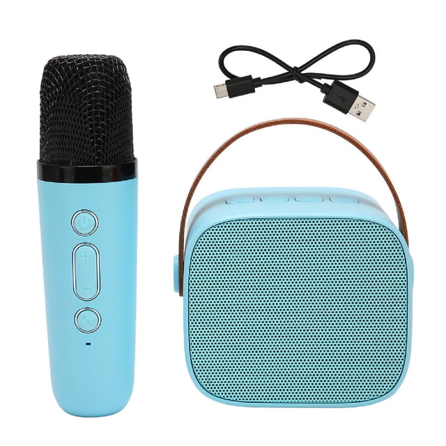 Altavoz 53 Altavoces magnéticos internos dobles Sonido estéreo Máquina de karaoke Batería de larga duración Inalámbrico Ligero con micrófono inalámbrico para el hogar