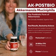 Triquetra Health AK-Postbio: Akkermansia Probiotic 30 Billion TFU