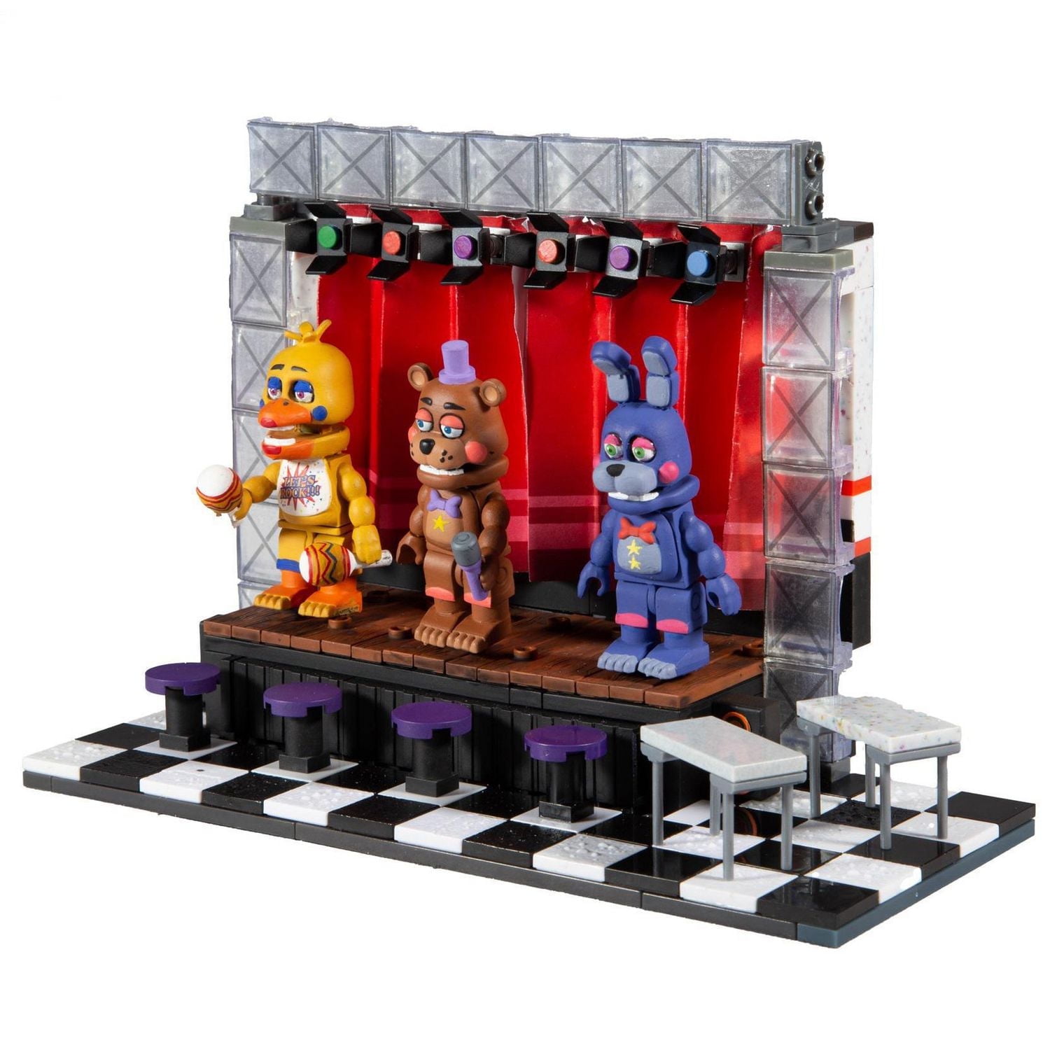McFarlane - Five Nights at Freddy's - Ensemble de Construction Scene de Concert De Luxe