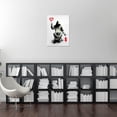 thumbnail image 3 of HFDF Canvas Wall Art Two Playful Killer Whales Swimming and Jumping The Sea Marine Life Ocean Modern Art Beach Dramatic Black and White for Living Room, Bedroom, Office - 20x24inch Framed, 3 of 6