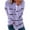 Violet, variante sur hoksml Vêtements d'Automne Mode Femme T-Shirt à Col Rond à Manches Longues d'Été Imprimé Décontracté Ample Blouse Chandail Hauts Liquidation