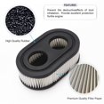 thumbnail image 4 of Pcs Lawn Mower Air Filter with 1 Spark Plug, Compatible with Briggs & Stratton 798452 593260 Engine, 4 of 5