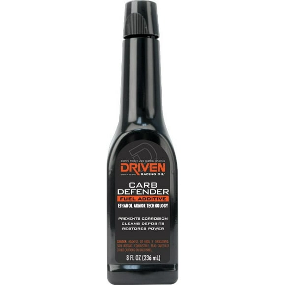 Driven Racing Oil Joe Gibbs Fuel Additive 70040 For Ethanol Blended Gasoline; Cleans And Protects Surfaces Of The Fuel System; Single; 8 Ounce Bottle
