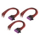 thumbnail image 5 of Cables conectores hembra OBD2 de 16 pines, 30cm, J1962 OBDII, adaptador automotriz, Cable de extensión de diagnóstico, 3 uds. Jadeshay  A, 5 of 8