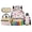 Pencil, variant on Jeiento Pink Polka Dots 17 Inch Large Capacity Book Bag Set 4-Piece Lunch Bag Pencil Case Water Bottle Holder Lightweight Durable School Backpack for Kids Teens