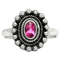 Desiregem Lab Created Ruby 925 Sterling Silver Adult Women Ring s.6.5 Jewelry SDR151214
