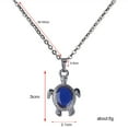 thumbnail image 4 of 2 Sets Color Change Jewelry Set, Butterfly Turtle Pendant Feeling Emotion Choker, 4 of 8